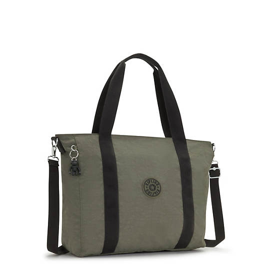 Kipling Asseni Tote Veske Grønn | NO 1753DF